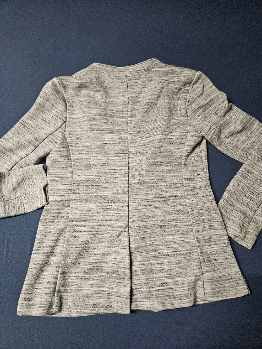 Banana Republic Gray Knit Blazer Jacket